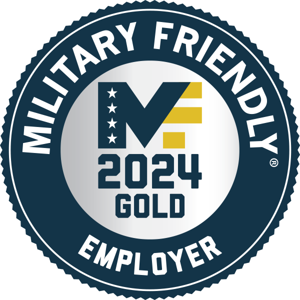 Military Friendly Employer 2024 Gold Award